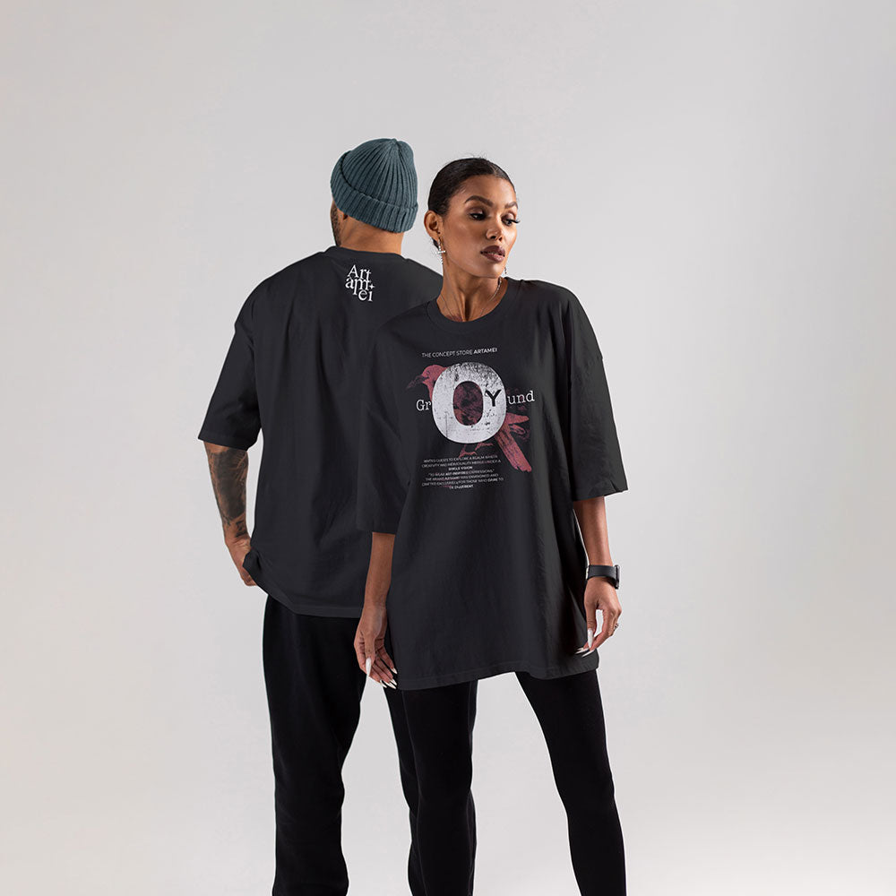 Concrete Wings Tee | Unisex Symbolic Streetwear by Artamei