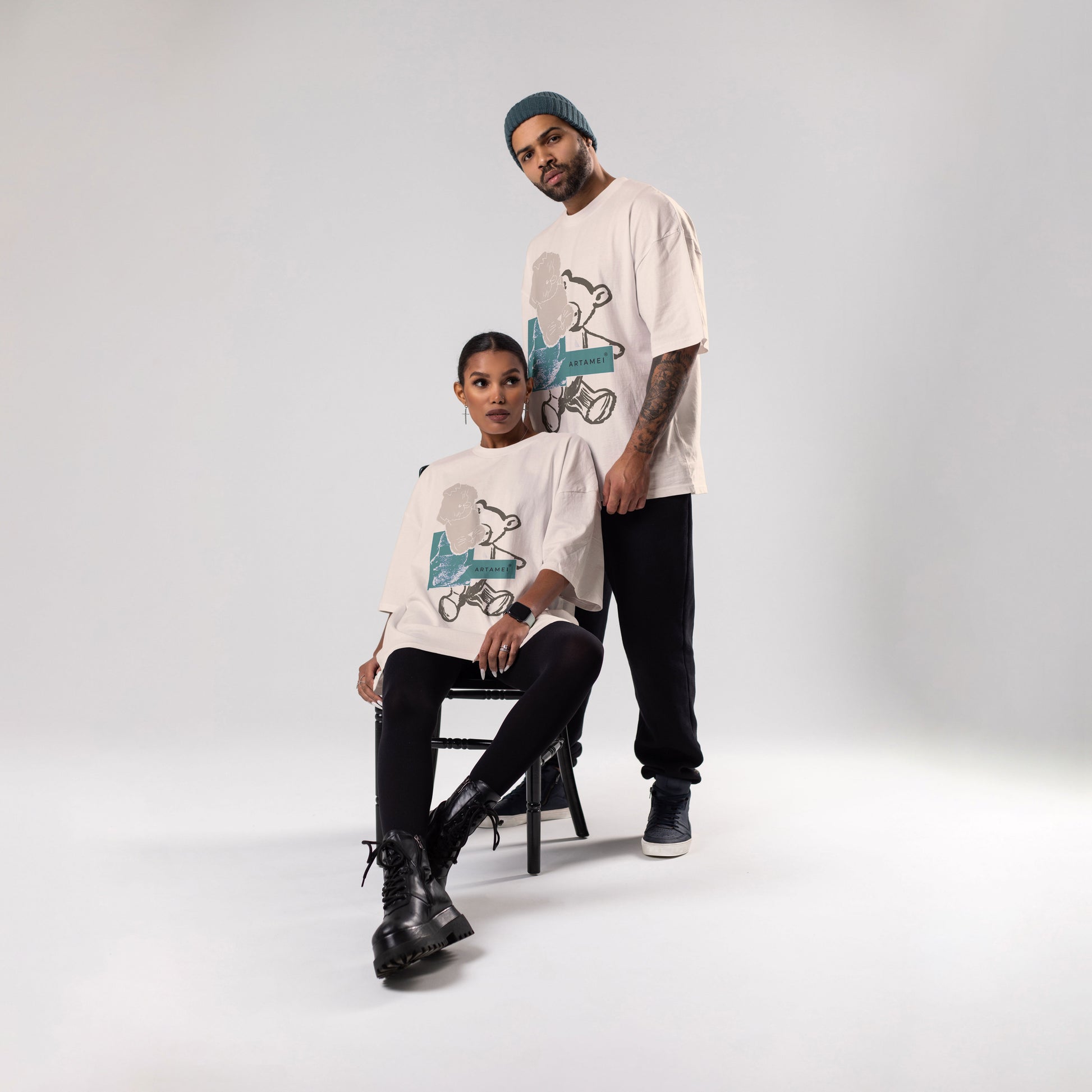 Bear With Me | Emotional Art Tee