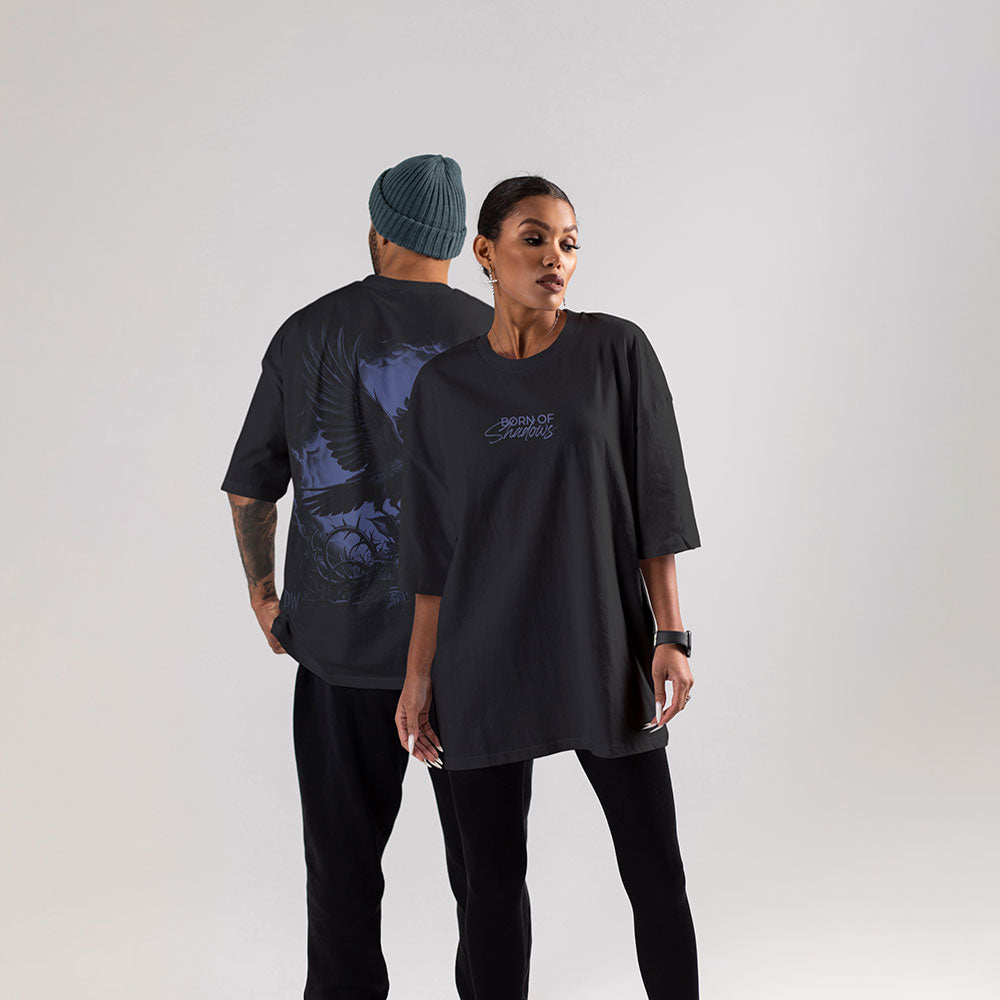 Raven Requiem Tee | Symbolic Unisex Streetwear by Artamei