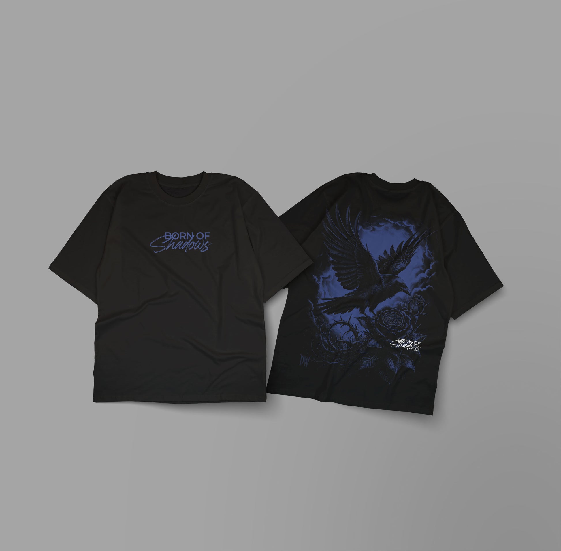 Raven Requiem Tee | Symbolic Unisex Streetwear by Artamei